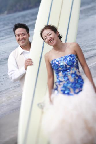 結婚式前撮　夏