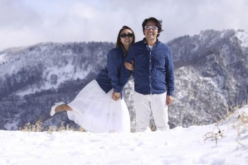 結婚式前撮　冬