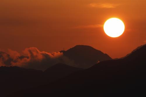 2019年2月高知県いの町鷹羽ケ森
