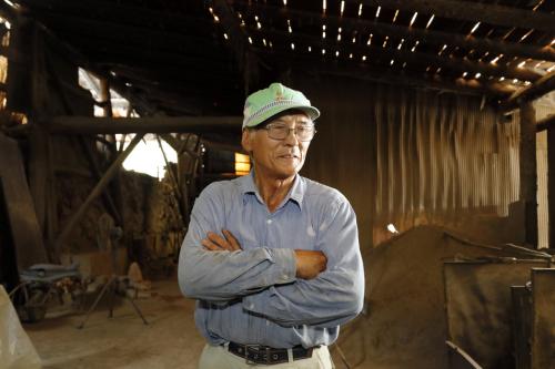 土佐備長炭 室戸生産組合 森本さん